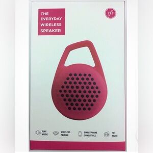Pink Wireless Speaker New Open the Box